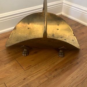 Brass Firewood Holder